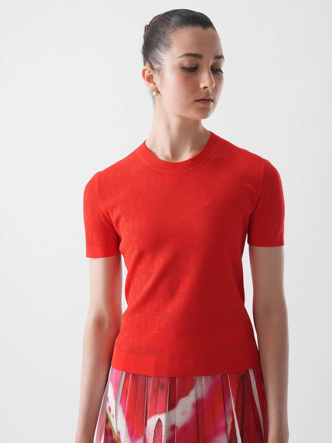 TORY BURCH | Pullover  | rot