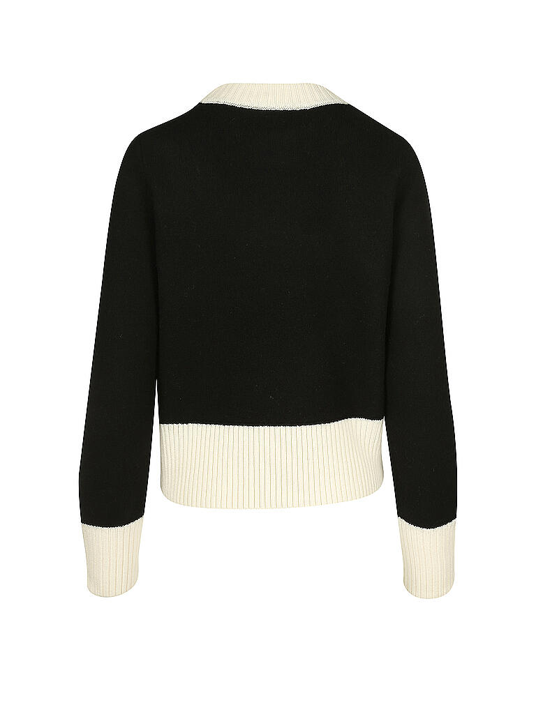 TORY BURCH | Pullover Shrunken | schwarz