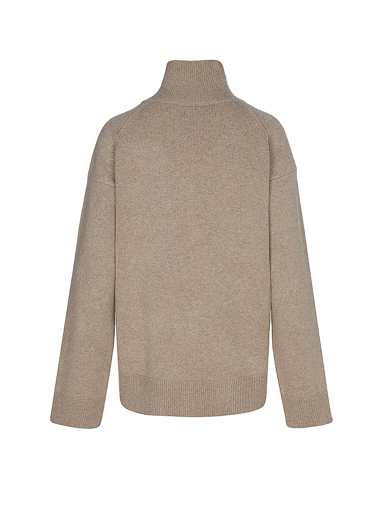TORY BURCH | Rollkragenpullover  | beige