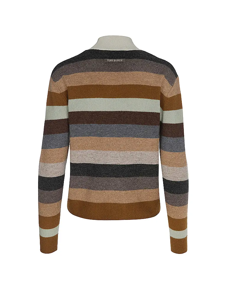 TORY BURCH | Rollkragenpullover  | grau