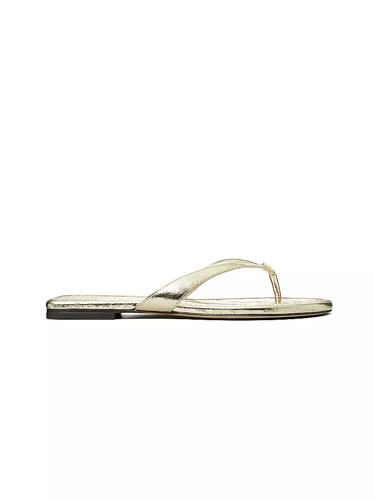 TORY BURCH | Sandalen - Zehentrenner | gold