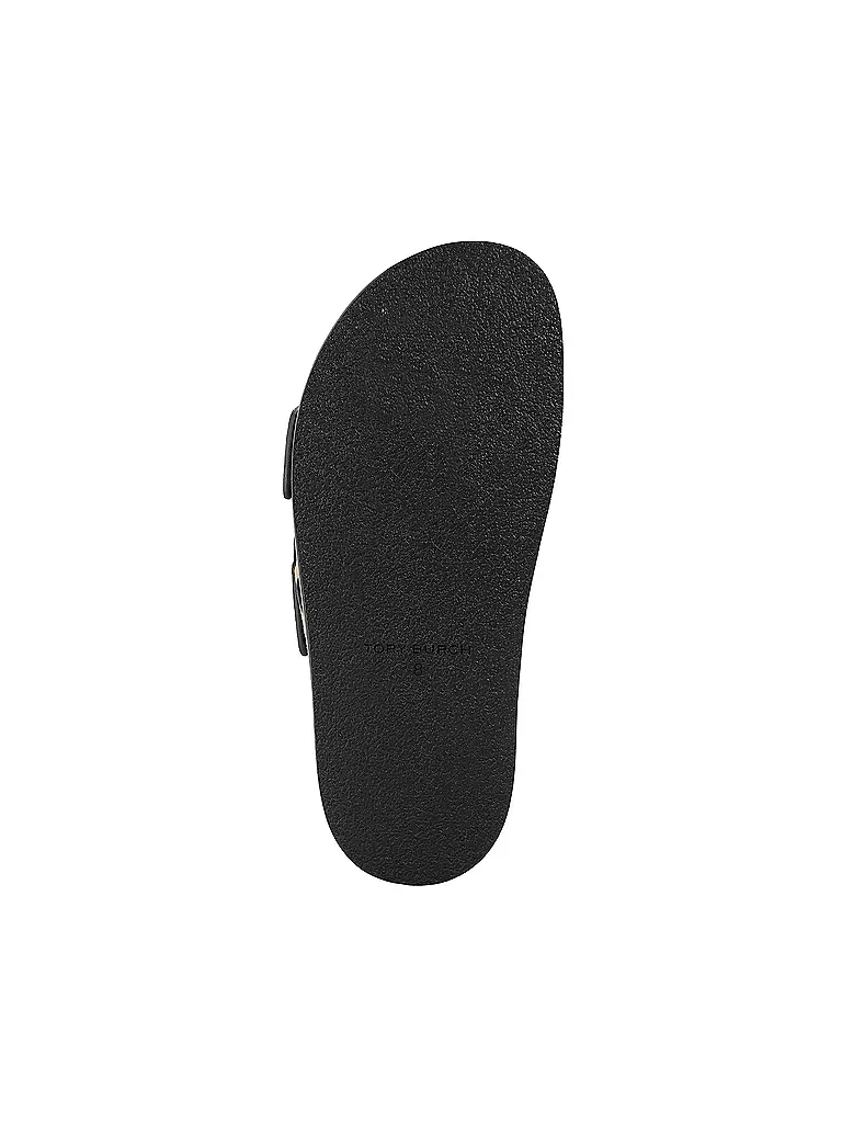TORY BURCH | Sandalen T-LOCK SPORT SLIDE | schwarz