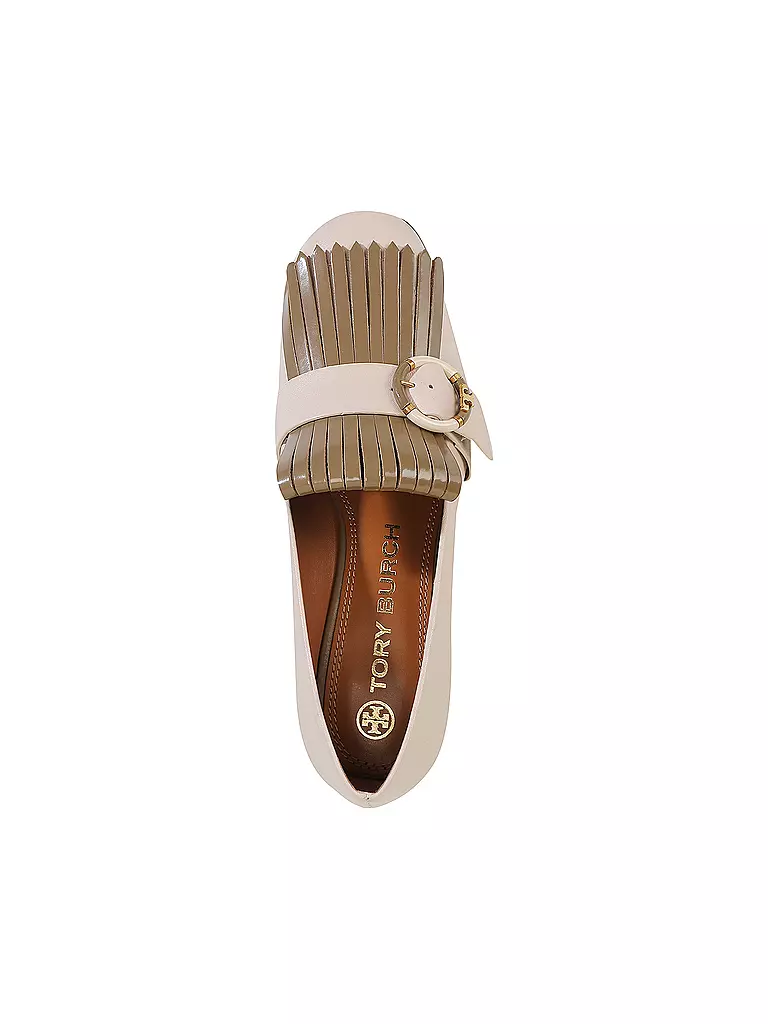 TORY BURCH | Schuhe - Loafer Kiltie | beige