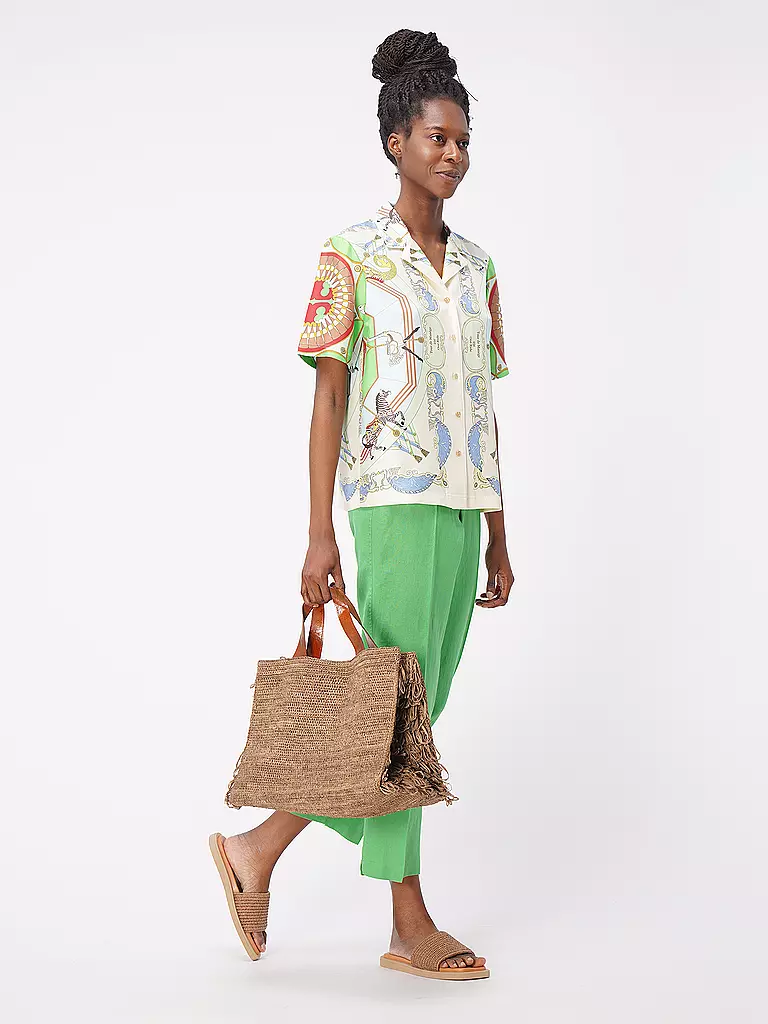 TORY BURCH | Seidenbluse  | blau
