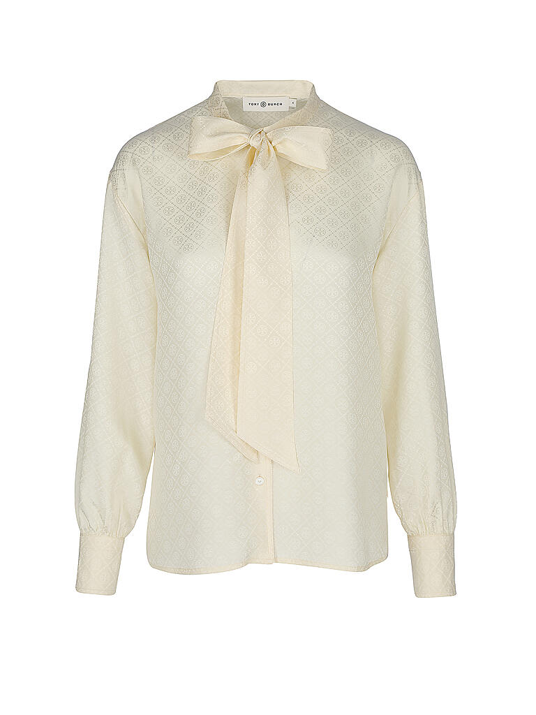 TORY BURCH | Seidenbluse | creme