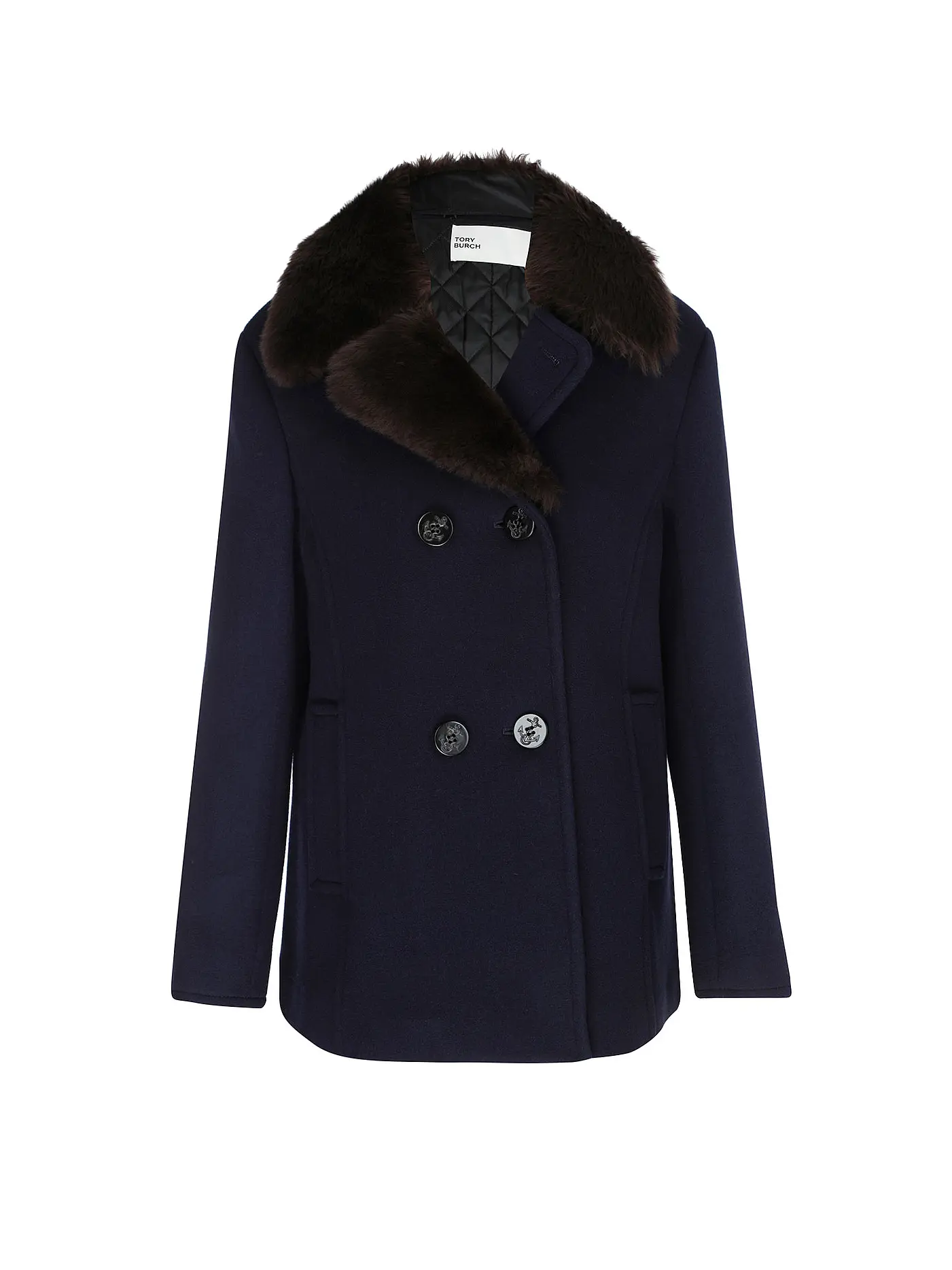 TORY BURCH | Wolljacke | dunkelblau