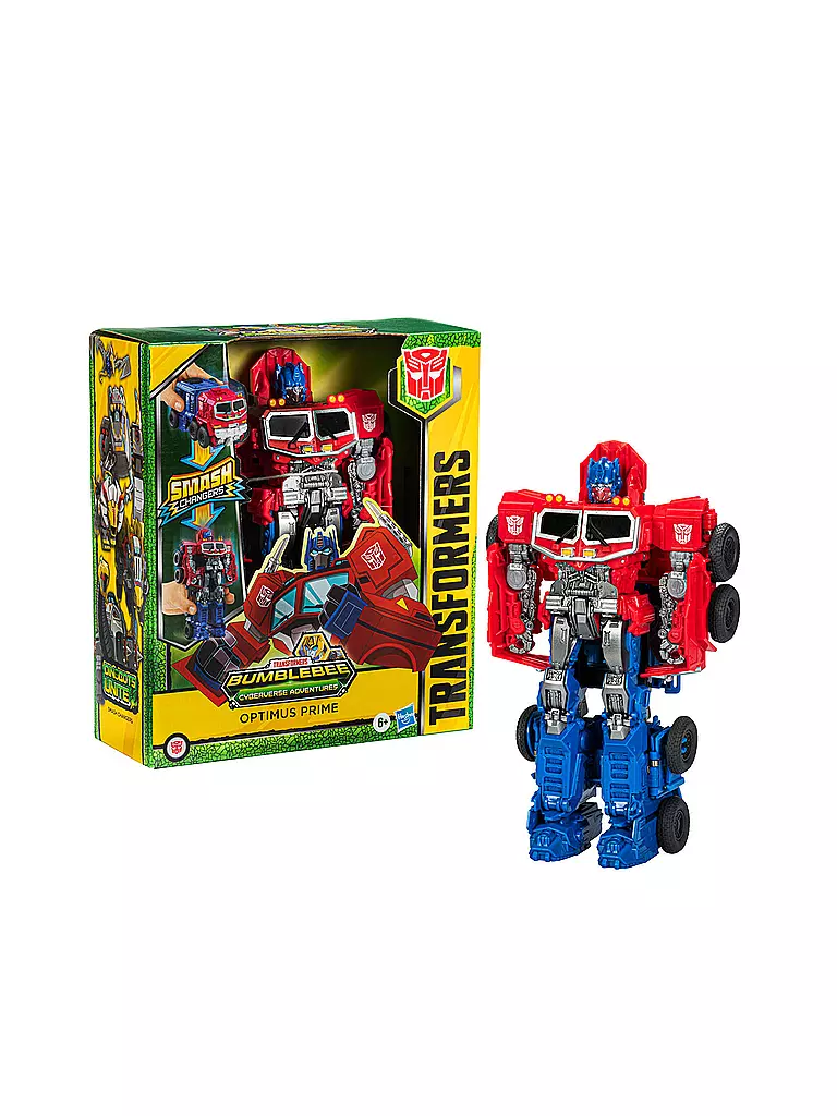 TRANSFORMERS  | Transformers Bumblebee Cyberverse Adventures Smash Changer Optimus Prime | keine Farbe