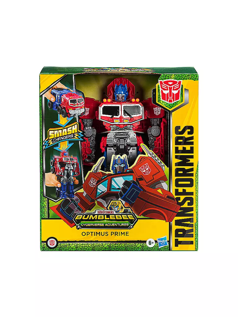 TRANSFORMERS  | Transformers Bumblebee Cyberverse Adventures Smash Changer Optimus Prime | keine Farbe