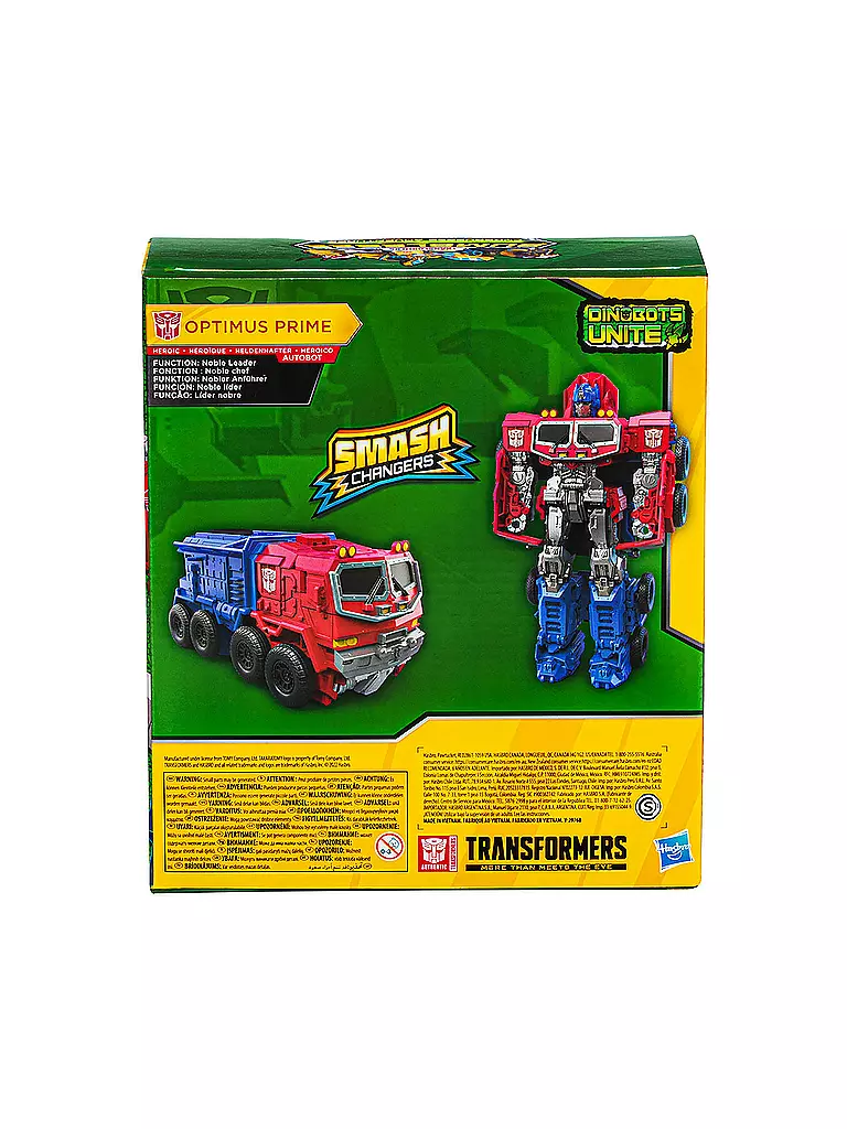TRANSFORMERS  | Transformers Bumblebee Cyberverse Adventures Smash Changer Optimus Prime | keine Farbe