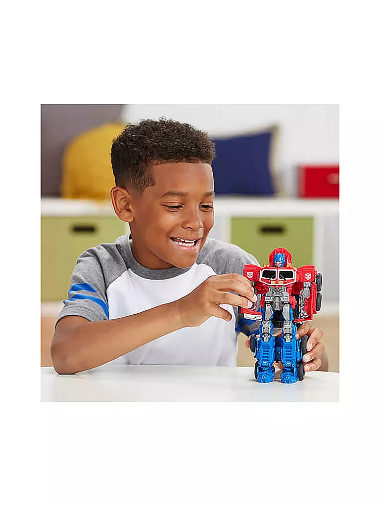 TRANSFORMERS  | Transformers Bumblebee Cyberverse Adventures Smash Changer Optimus Prime | keine Farbe