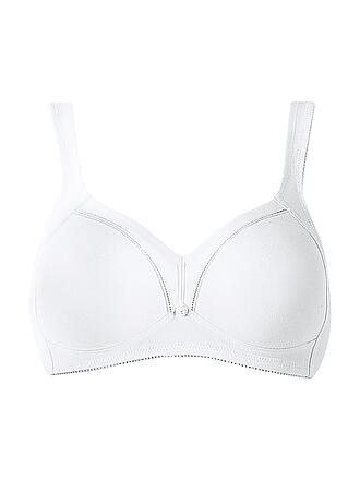 TRIUMPH | BH ohne Bügel "Cotton Sharper" (Weiß)