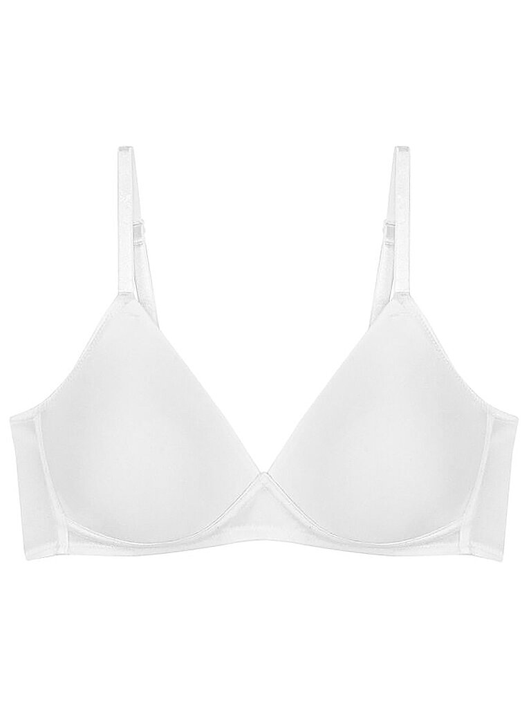 Gefütterter BH - White 75C - Soft Sensation - Unterwäsche für Frauen