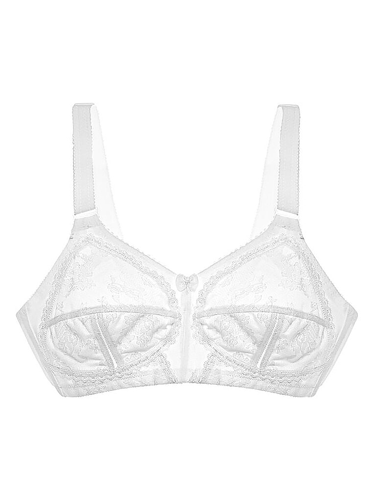 Triumph Damen BH Doreen X, ohne Bügel, ohne Polsterung, Verstellbare Träger, 80C, Weiß
