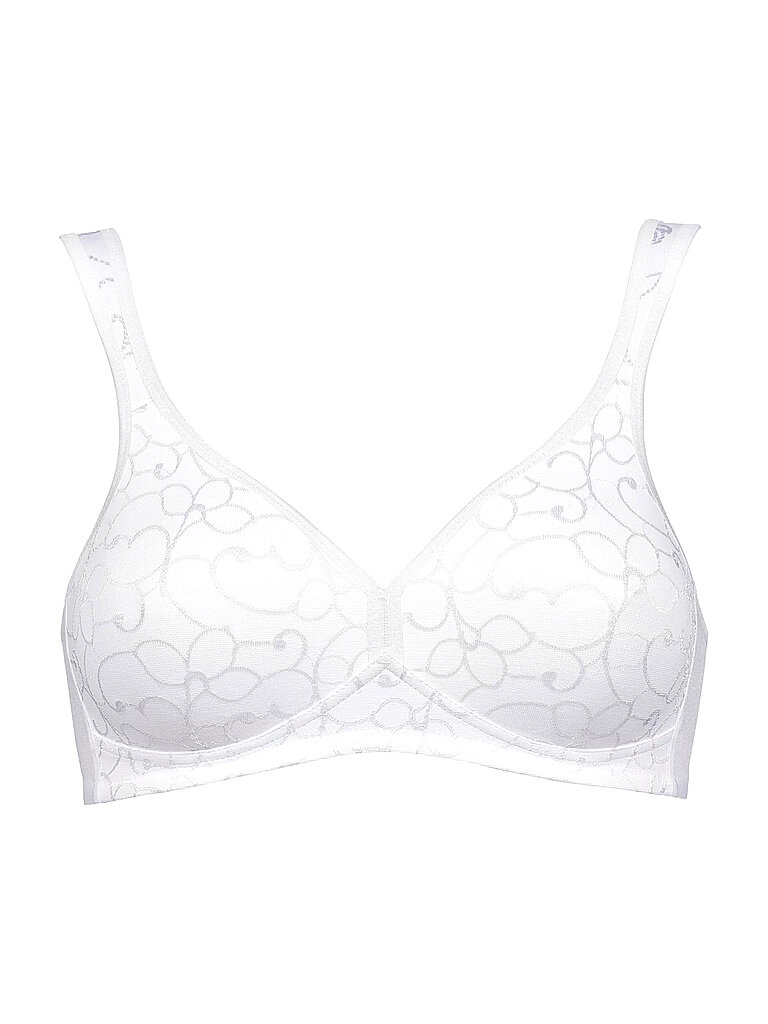 TRIUMPH BH ohne Bügel ELEGANT COTTON weiß weiss | 85C