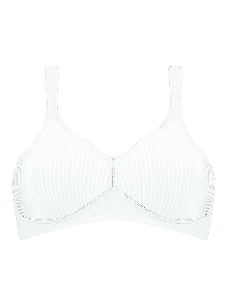 Triumph Damen BH Modern Soft+Cotton N, ohne Bügel, ohne Polsterung, Verstellbare Träger, 85B, Weiß