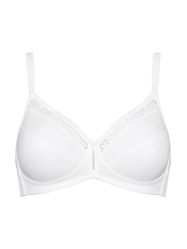 TRIUMPH BH ohne Bügel COTTON BEAUTY N white weiss | 90B