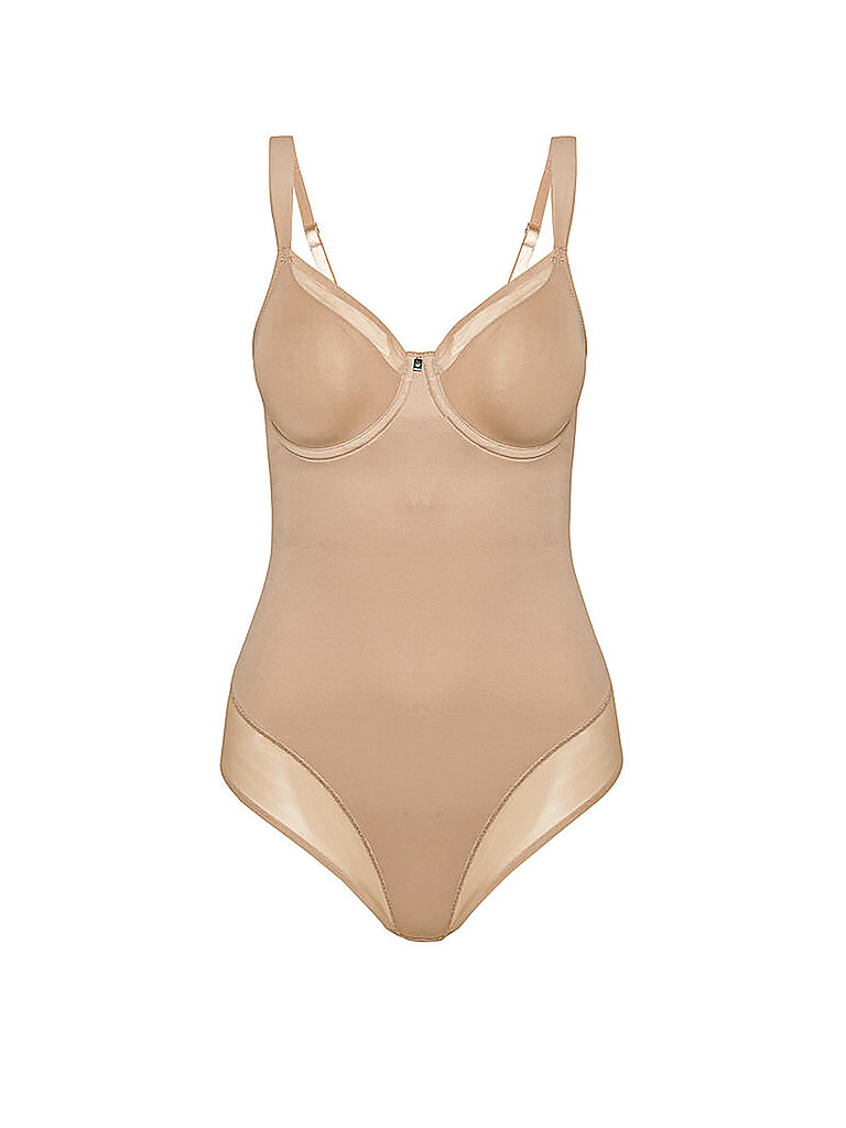 TRIUMPH Shapewear Body mit Bügel TRUE SHAPE SENSATION smooth skin beige | 80C