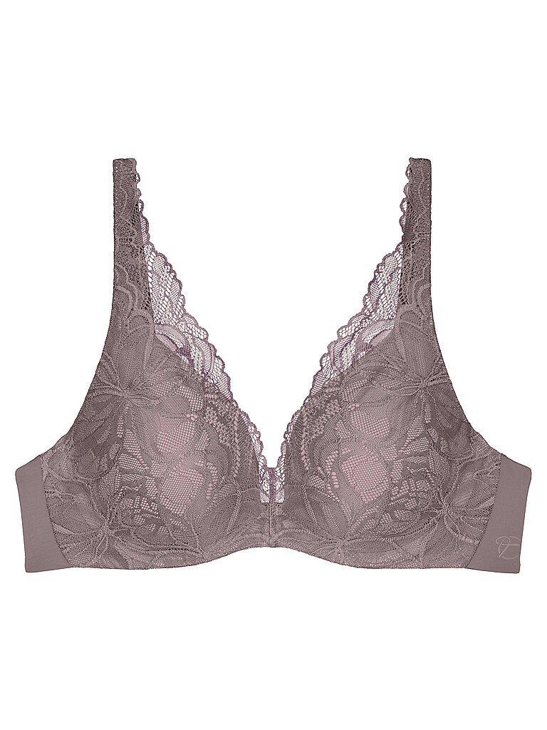 Triumph BH mit Bügel BODY MAKE-UP ILLUSION LACE pigeon grey grau | 75D