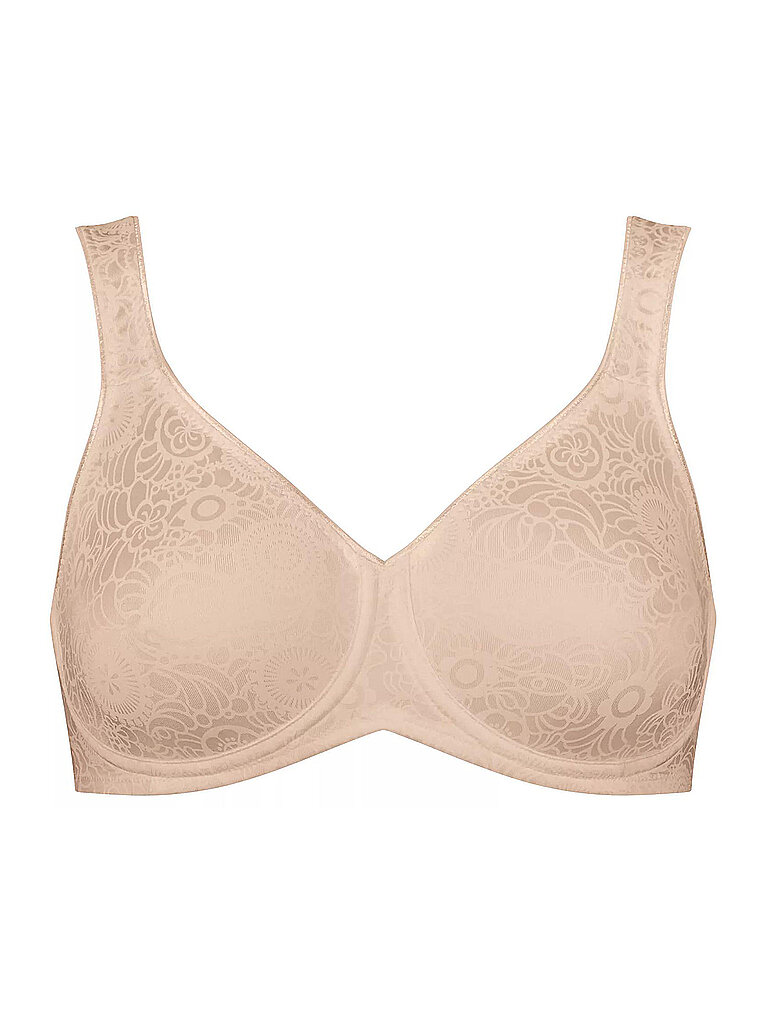 Triumph Damen BH Lovely Minimizer W X, mit Bügel, ohne Polsterung, Verstellbare Träger, 85E, Nude Beige