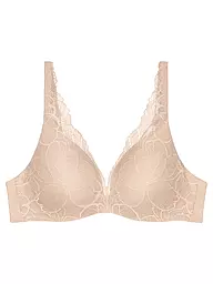 TRIUMPH | BH mit Bügel BODY MAKE-UP ILLUSION LACE  nude beige  | beige