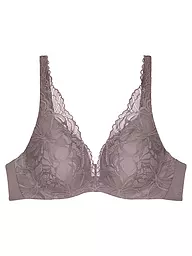 TRIUMPH | BH mit Bügel BODY MAKE-UP ILLUSION LACE  nude beige  | grau