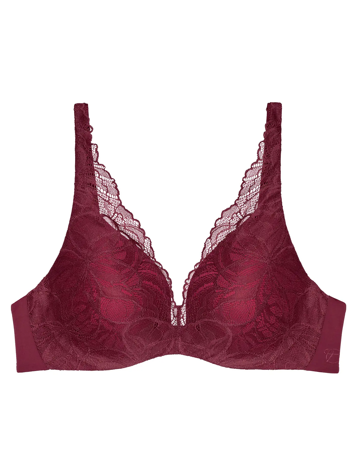 TRIUMPH | BH mit Bügel BODY MAKE-UP ILLUSION LACE  woodrose | dunkelrot