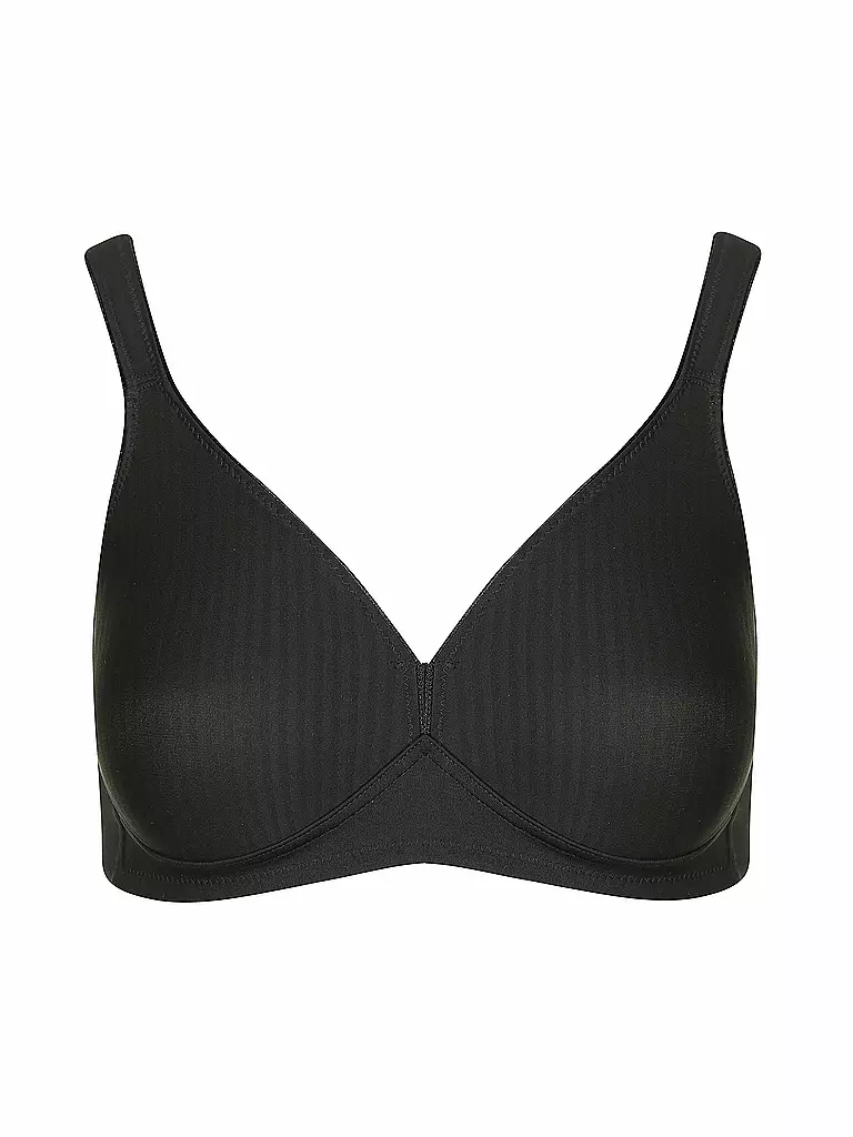 TRIUMPH, BH ohne Bügel MODERN SOFT+COTTON Schwarz