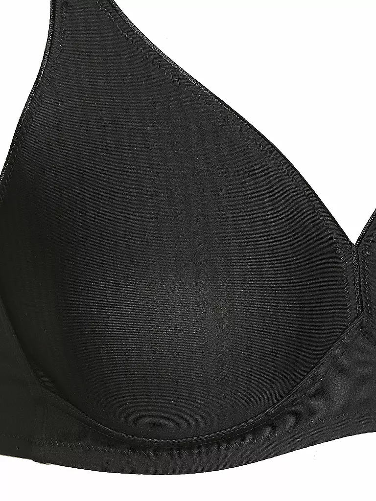 TRIUMPH, BH ohne Bügel MODERN SOFT+COTTON Schwarz