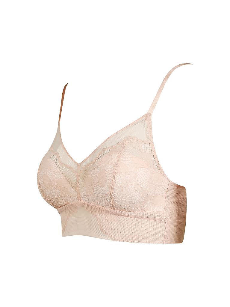 TRIUMPH | Bralette ohne Bügel  "Lace Spotlight" (Dusty Coral) | orange