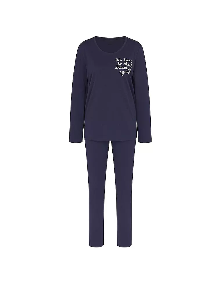 TRIUMPH Pyjama dunkelblau