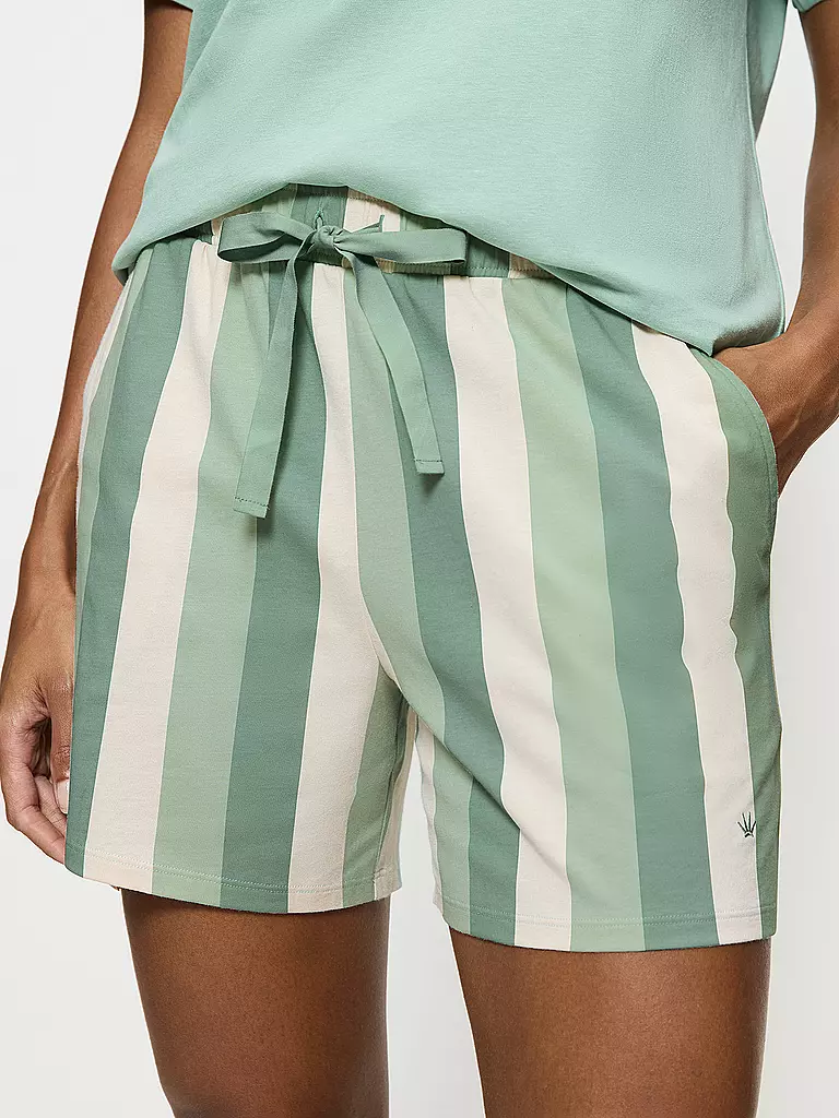 TRIUMPH | Pyjamashorts MIX & MATCH | hellgrün