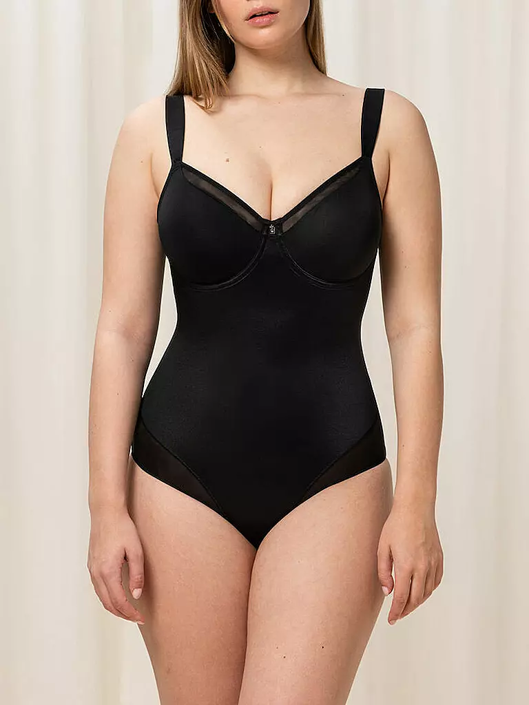 TRIUMPH | Shapewear Body mit Bügel TRUE SHAPE SENSATION black | schwarz