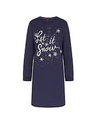 TRIUMPH | Sleepshirt - Nachthemd WINTER MOMENTS | dunkelblau