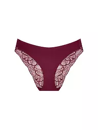 TRIUMPH | Slip BODY MAKE-UP ILLUSION LACE pigeon grey | dunkelrot