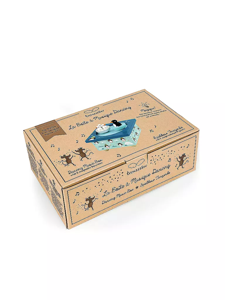 TROUSSELIER | Spieluhr - Tanzende Pinguine | keine Farbe