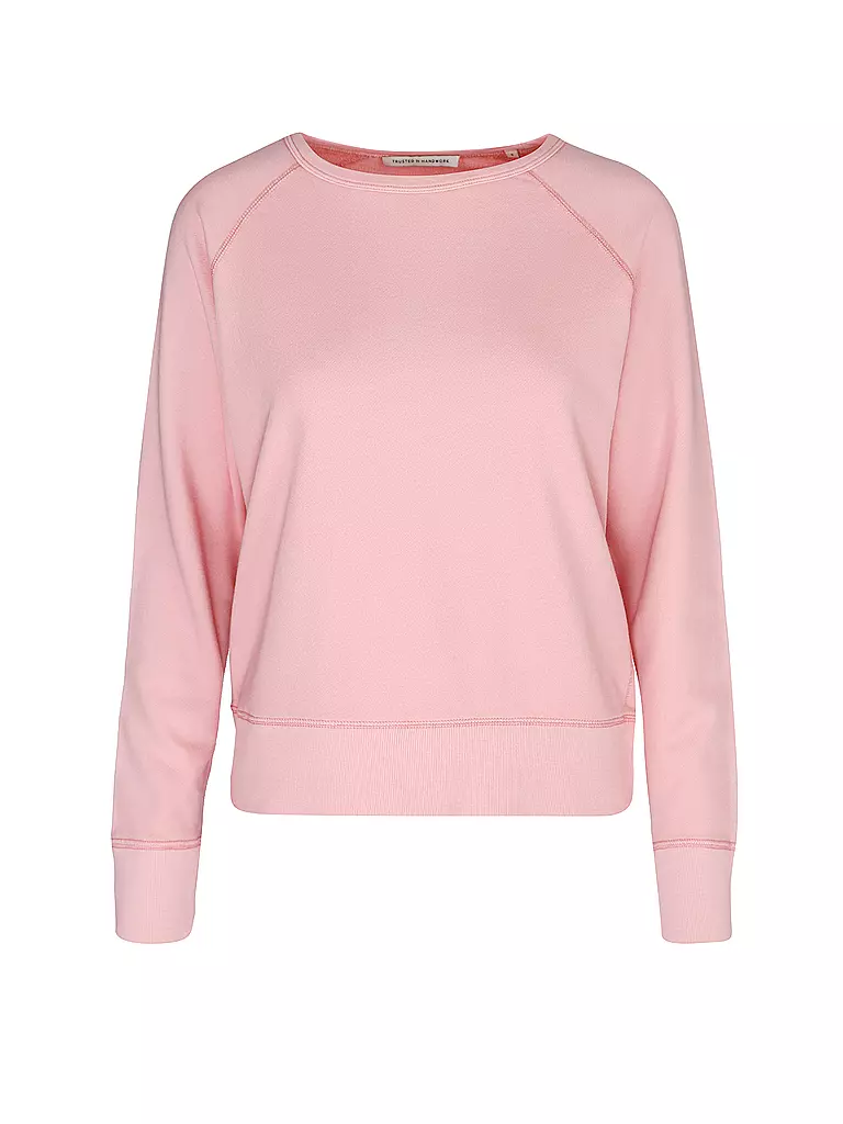 TRUSTED HANDWORK | Sweater SAINT ETIENNE | rosa