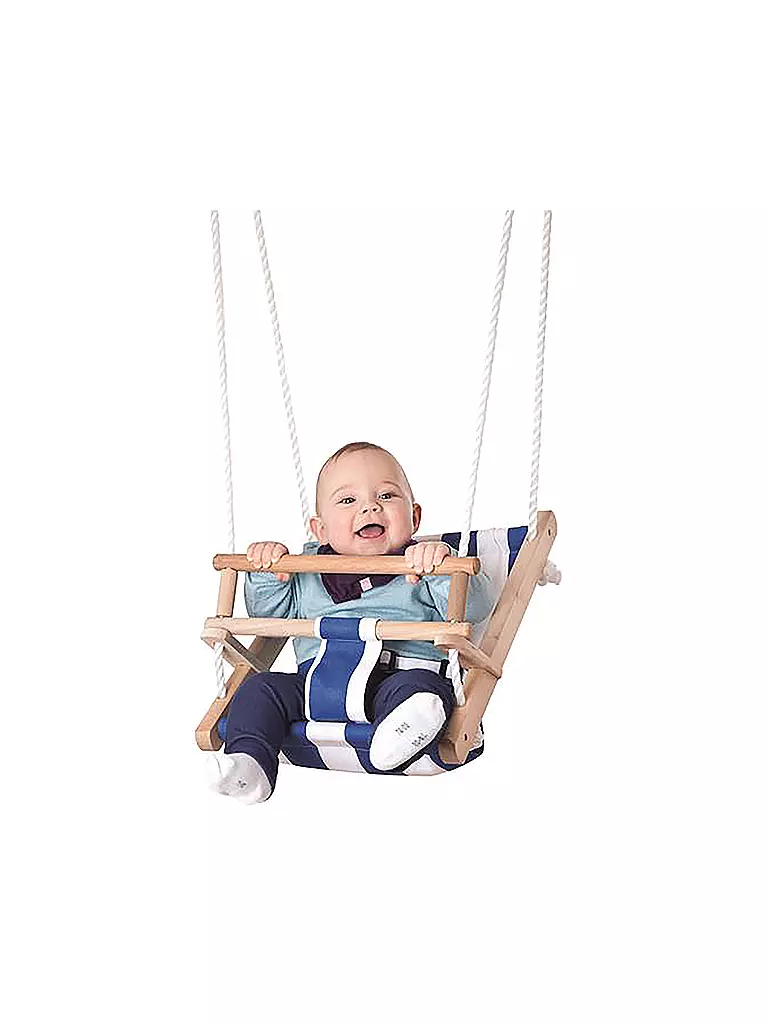 TWIPSOLINO | Stoff Babyschaukel blau | blau