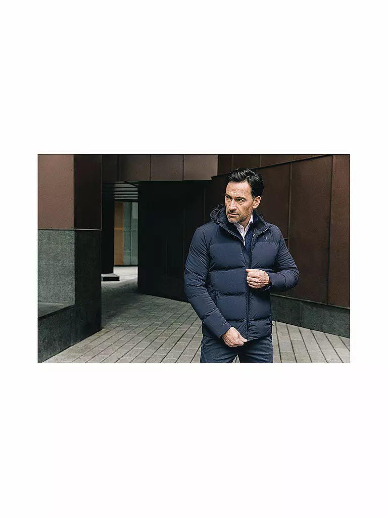 UBR | Daunensteppjacke BOLT™ | blau