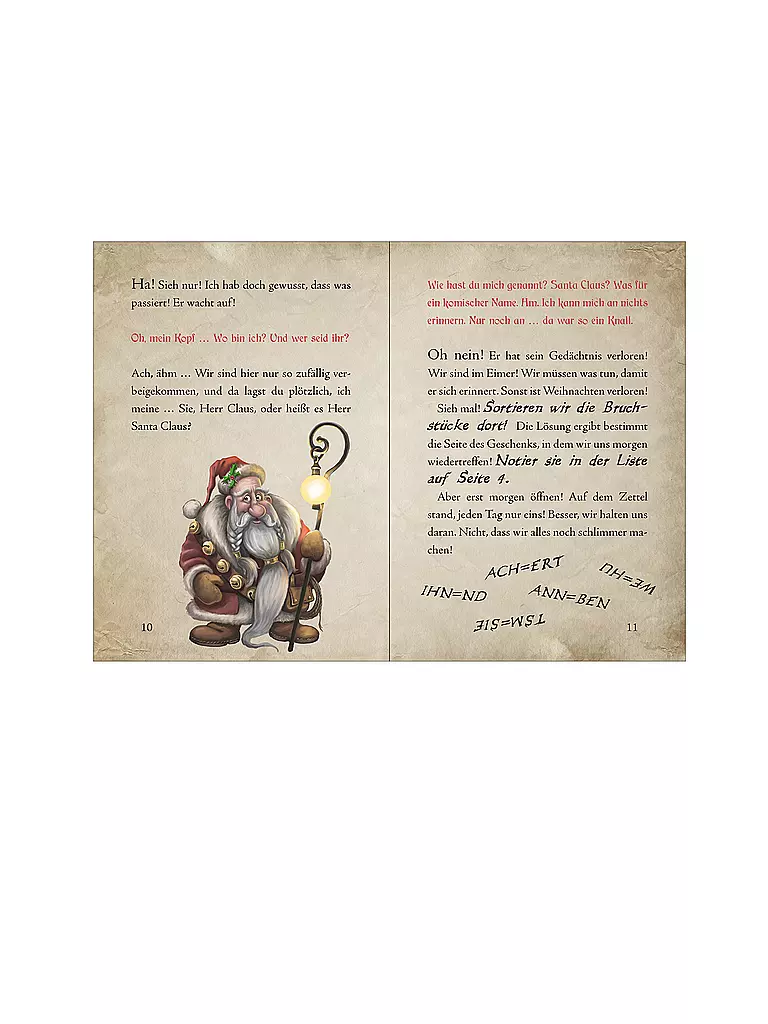Das Kleine Böse Buch 2 Lösung Seite 13 UEBERREUTER VERLAG Das kleine Böse Buch - Adventskalender keine Farbe