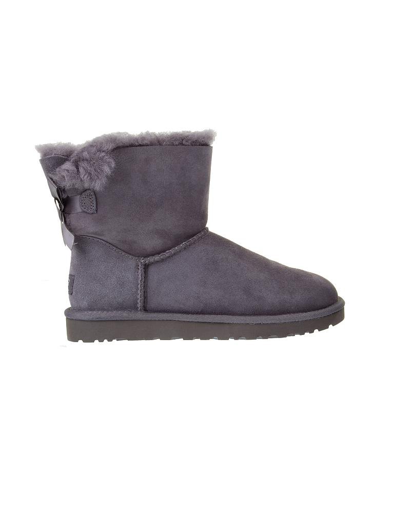 ugg boots mini bailey bow grau