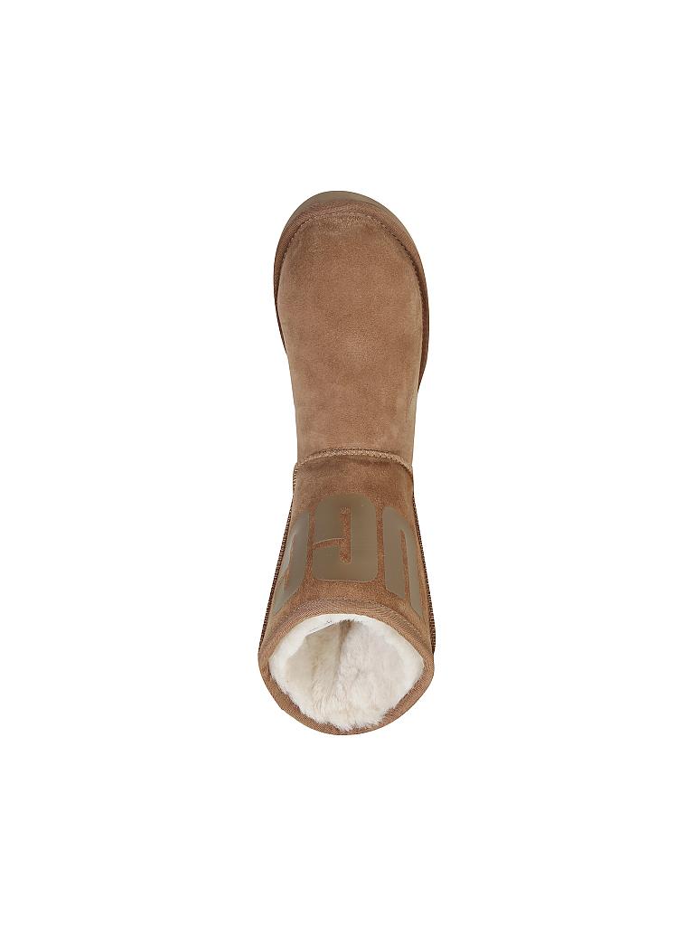 UGG | Boots "Classic Short Rubber Logo" | braun