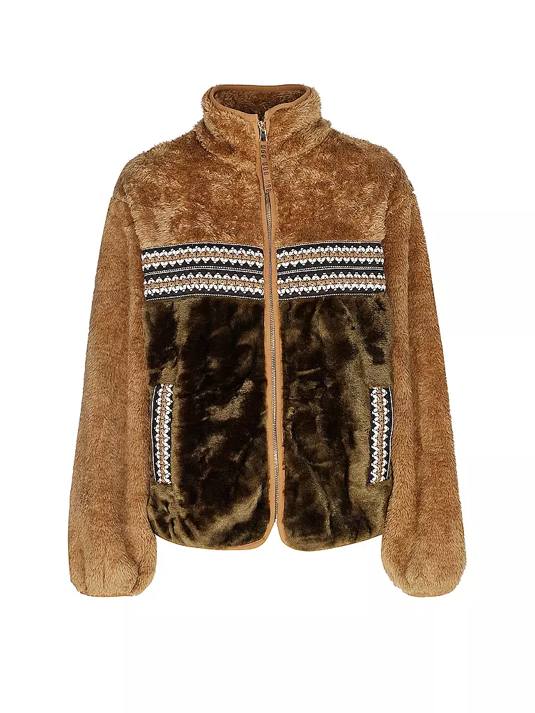 UGG | Jacke in Felloptik MARLENE | camel