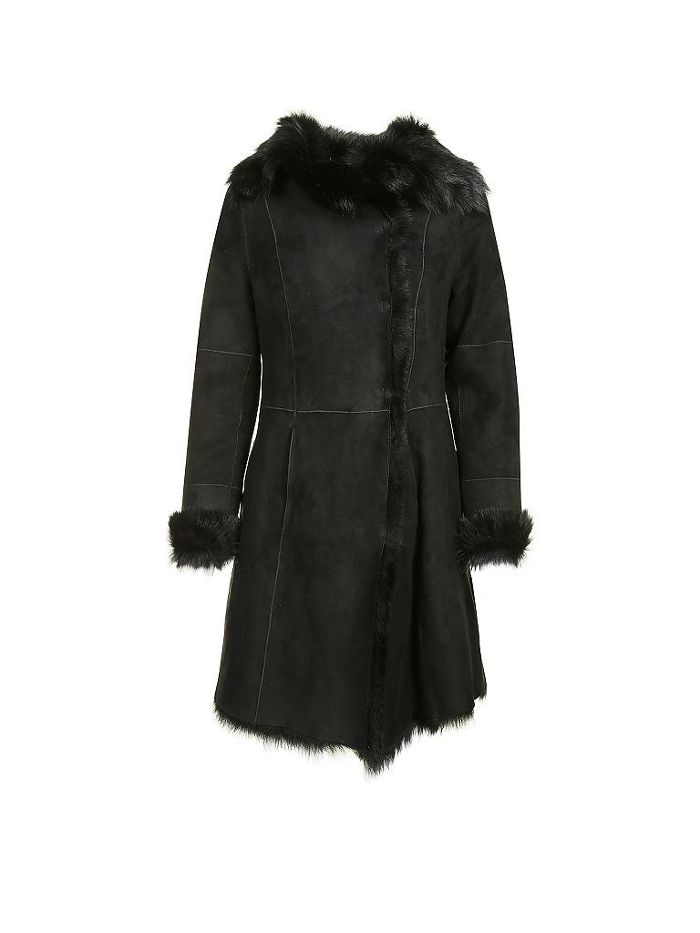 UGG | Lammfellmantel "Vanesa Toscana" | schwarz