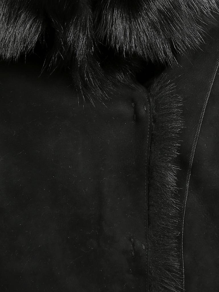 UGG | Lammfellmantel "Vanesa Toscana" | schwarz