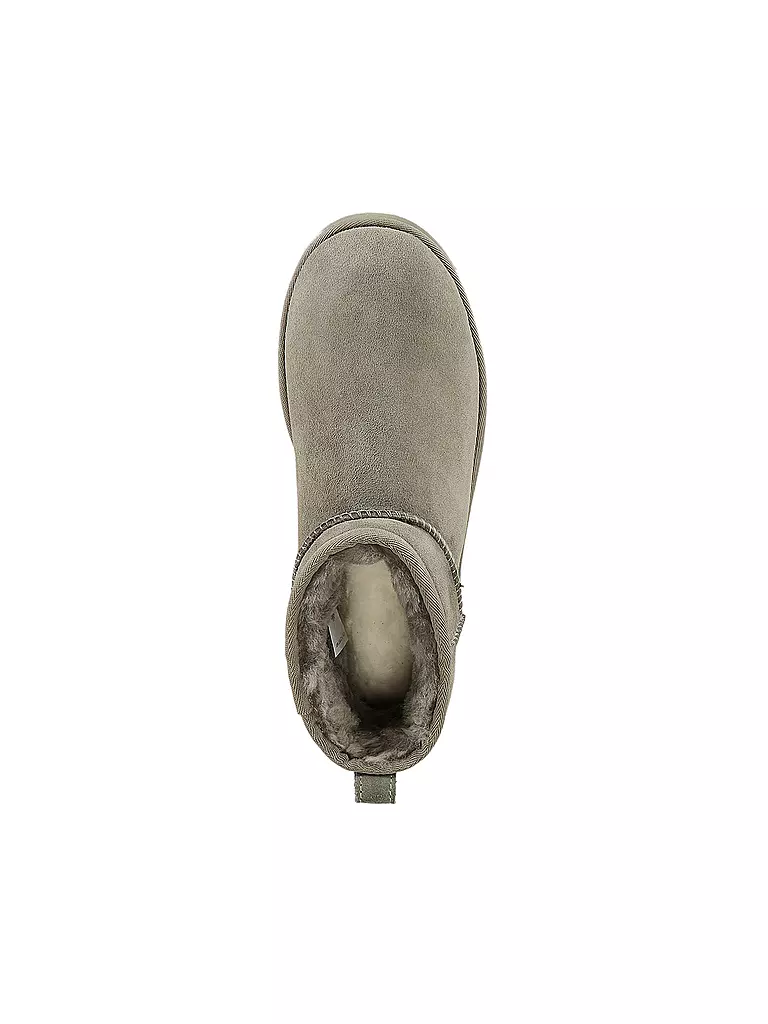 UGG | Snowboots CLASSIC ULTRA MINI | dunkelgrün