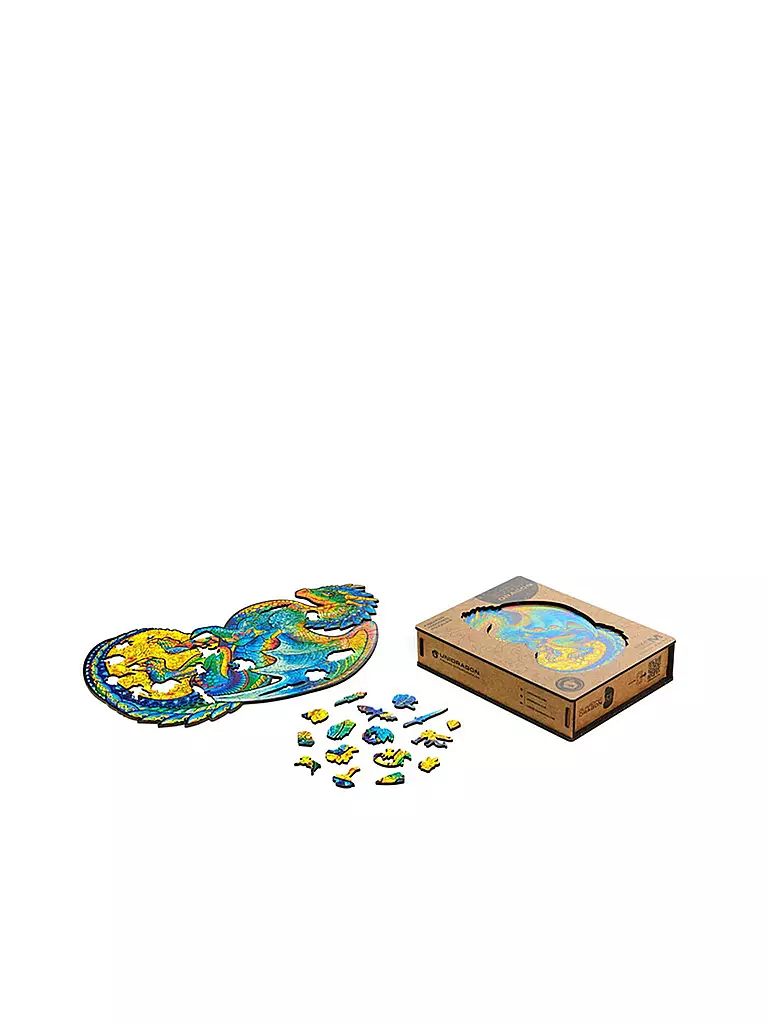 UNIDRAGON | Holzpuzzle - Guarding Dragon M | keine Farbe