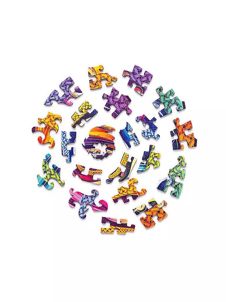 UNIDRAGON | Holzpuzzle - Mandala der Galaxien-Inkarnation M | keine Farbe
