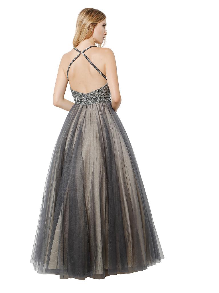 UNIQUE | Abendkleid | grau