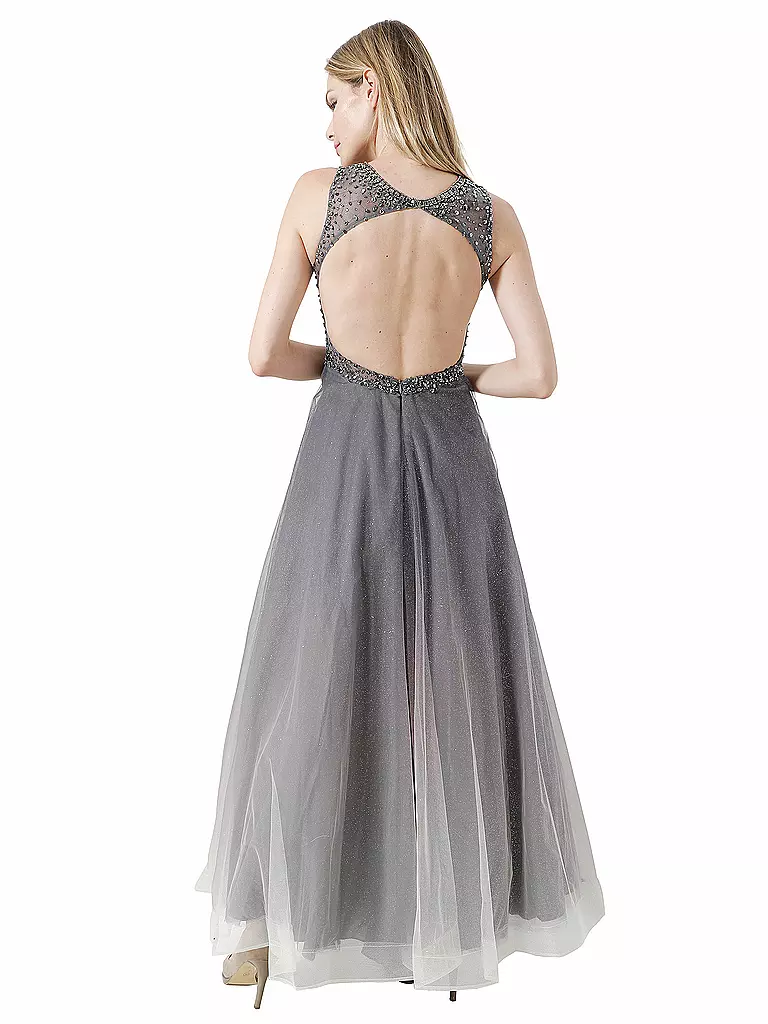 UNIQUE | Abendkleid | grau