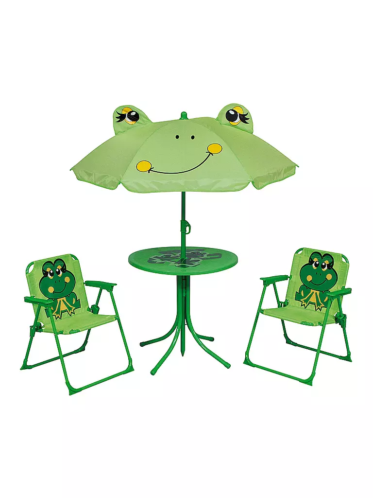 UNSER GARTEN | Kindermöbel Strand-Set "Frosch" | grün